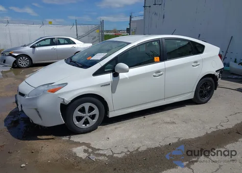 2013 Toyota Prius Three из США, поврежденный, VIN JTDKN3DU9D5602431